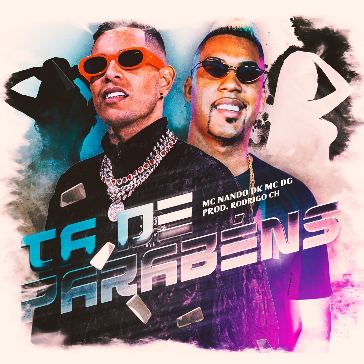 Ta de Parabens - Single by Mc Nando Dk & MC DG album cover