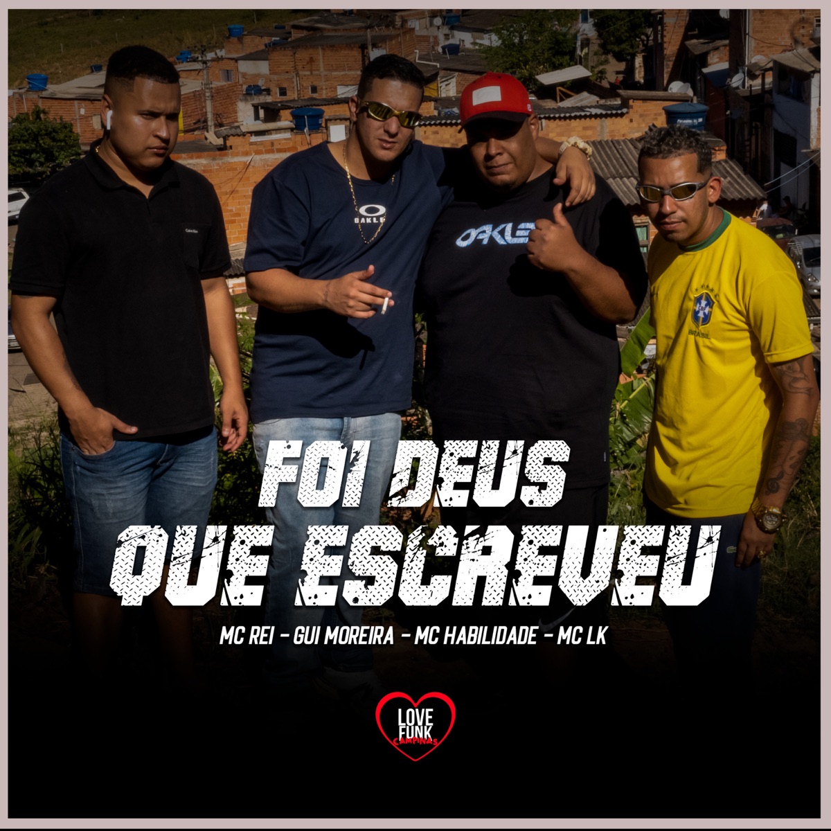 Deus Que Escreveu - Single by MC Rei, Mc Lk, Dj Abel, Mc Habilidade & Gui Moreira album cover