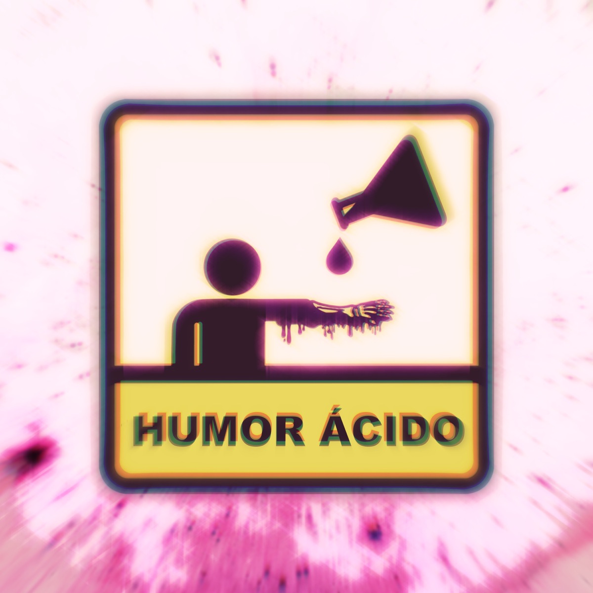 HUMOR ÁCIDO (feat. Let & Terror) - Single by Yiohomega album cover