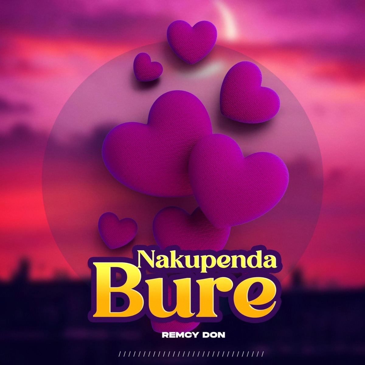 Nakupenda Bure - Single by Remcy Don album cover