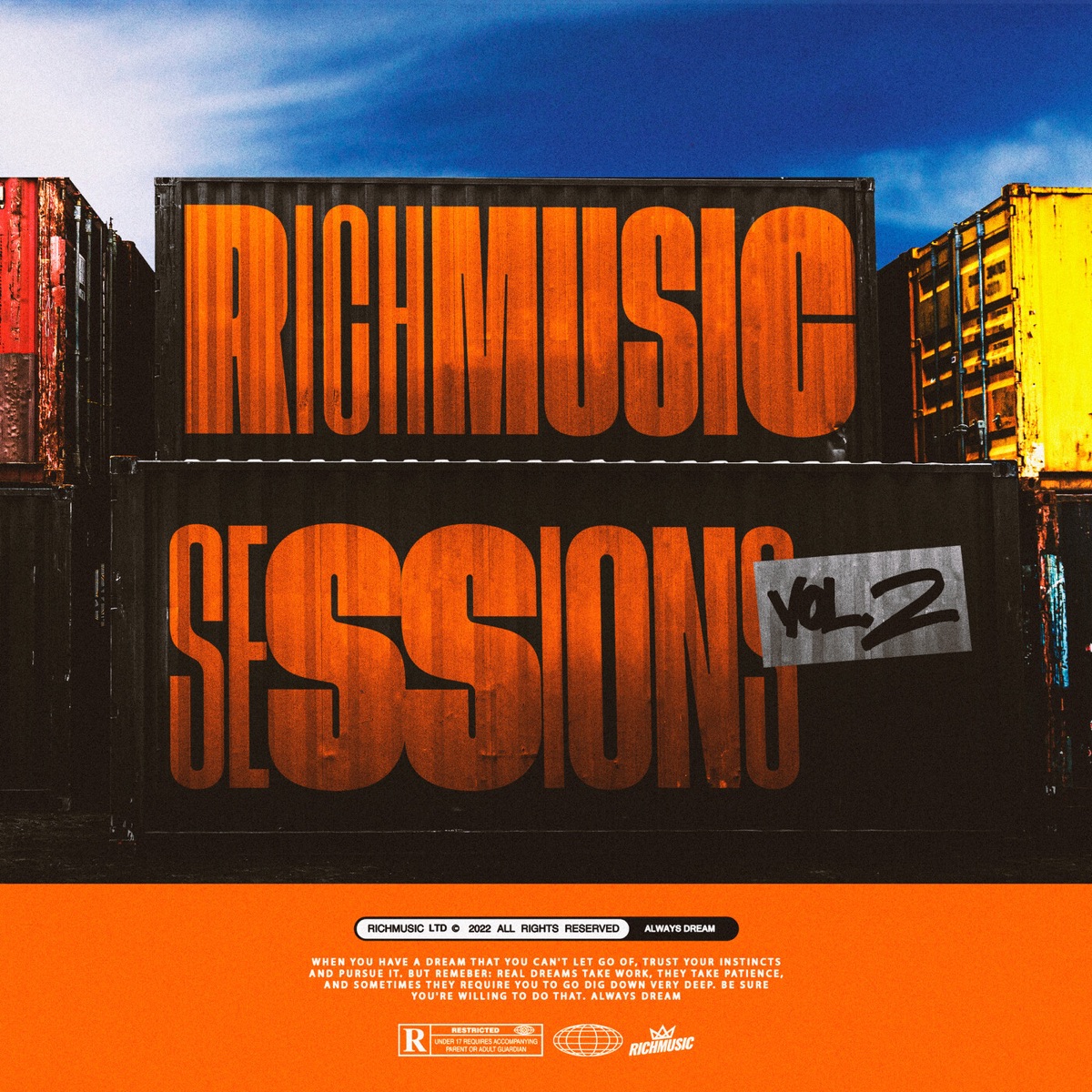 RichMusic Sessions,Vol. 2 (Acústico En Vivo) by Rich Music LTD album cover