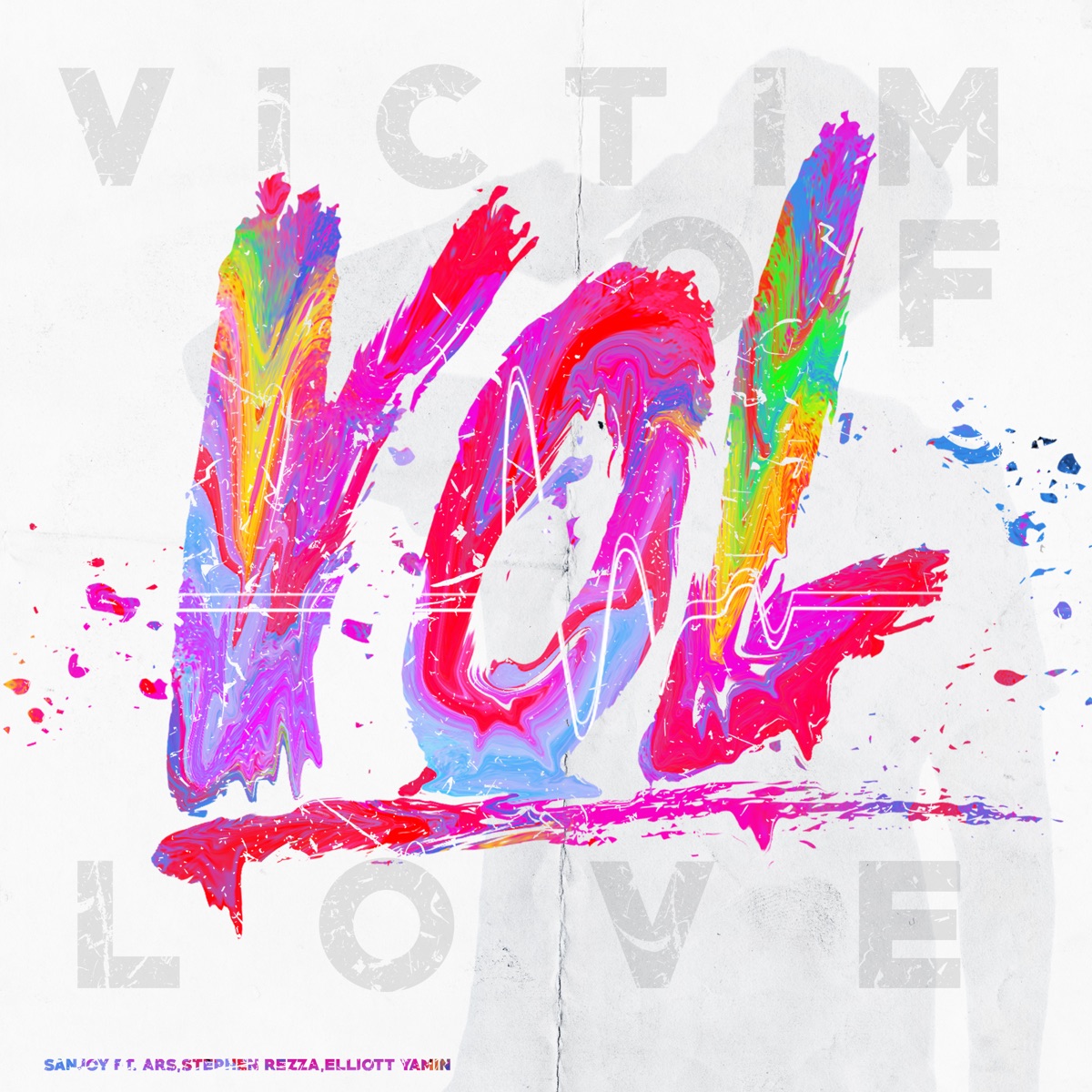 Victim of Love (feat. ARS, Stephen Rezza & Elliott Yamin) - Single by Sanjoy album cover