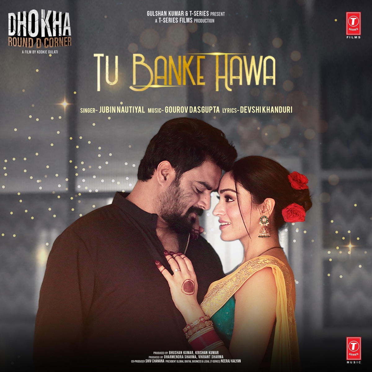 Tu Banke Hawa (From "Dhokha Round D Corner") - Single by Jubin Nautiyal, Gourov Dasgupta & Devshi Khanduri album cover