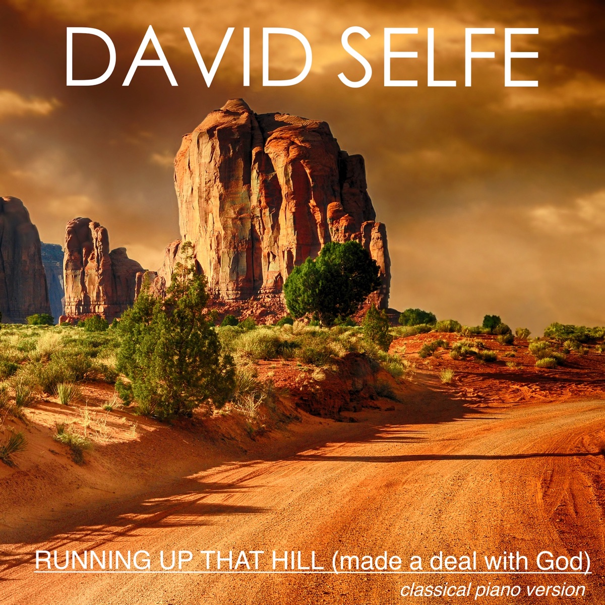 Running up That Hill (Made a Deal with God) [Classical Piano Version] - Single by David Selfe album cover