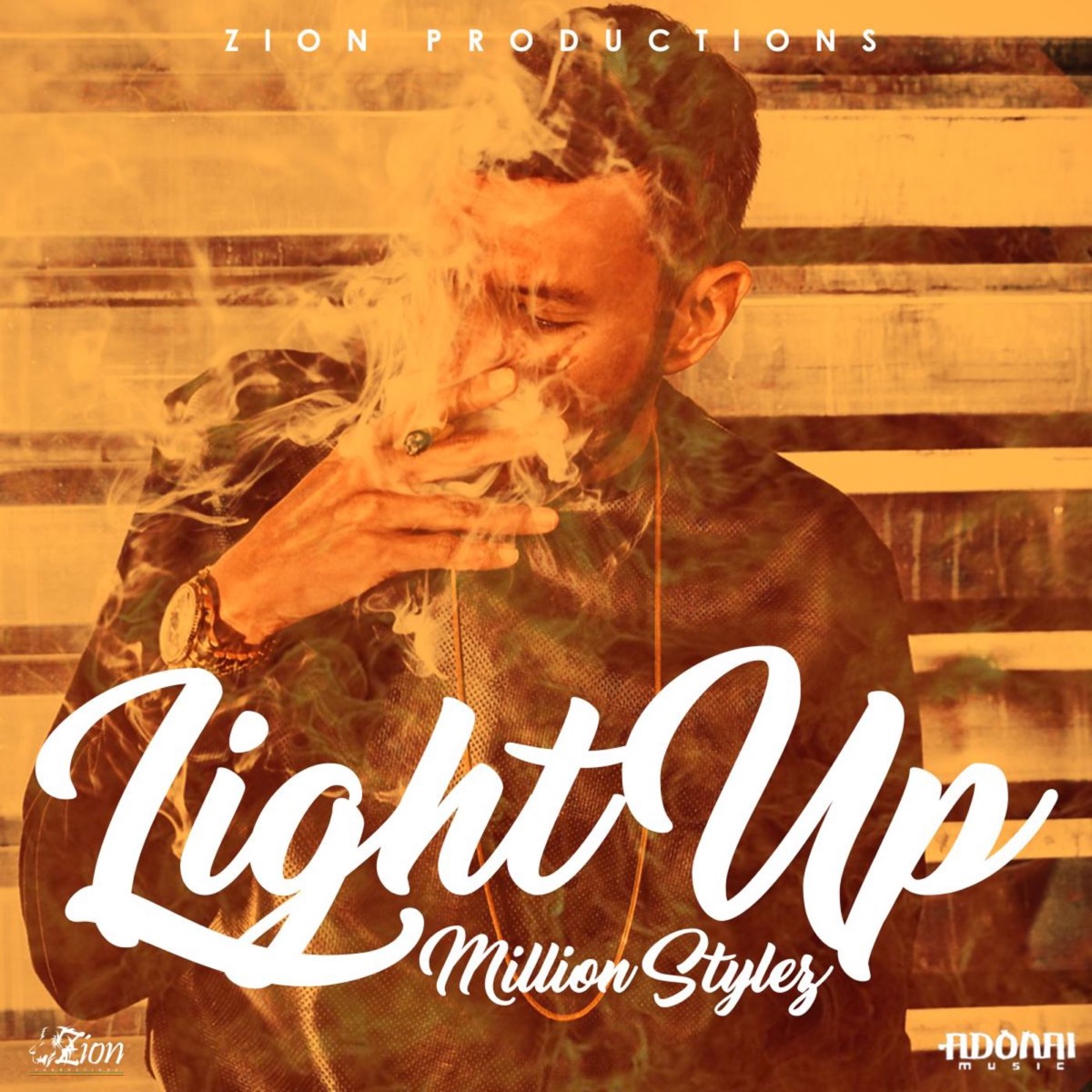 Light Up by Million Stylez album cover