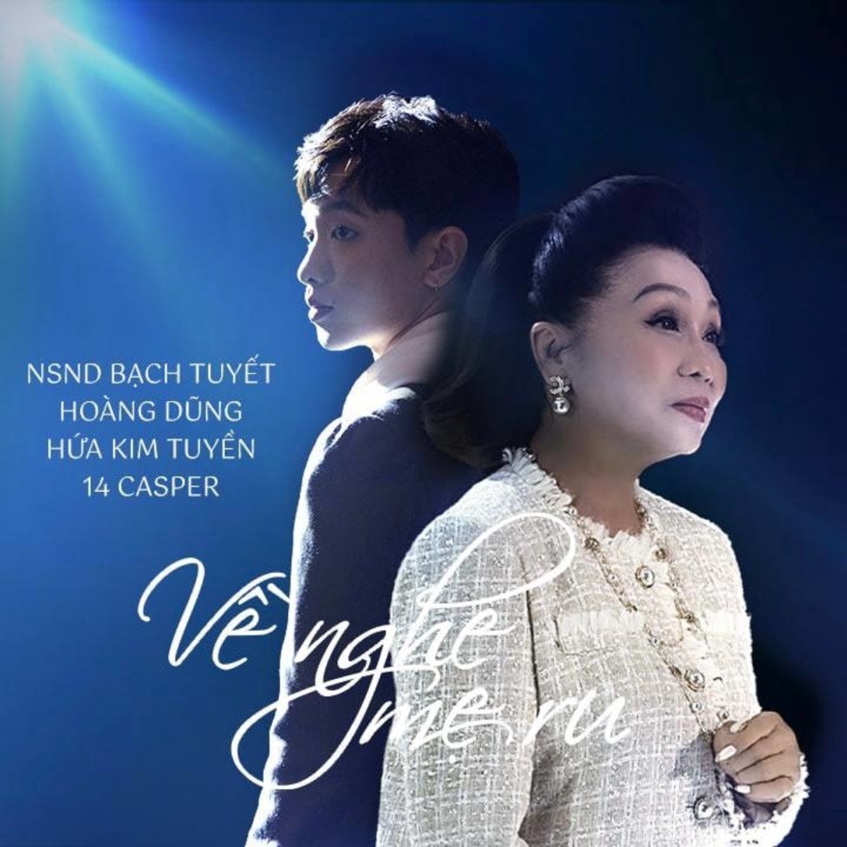 Về Nghe Mẹ Ru - Single by NSND Bạch Tuyết, Hứa Kim Tuyền, 14 Casper & Hoàng Dũng album cover