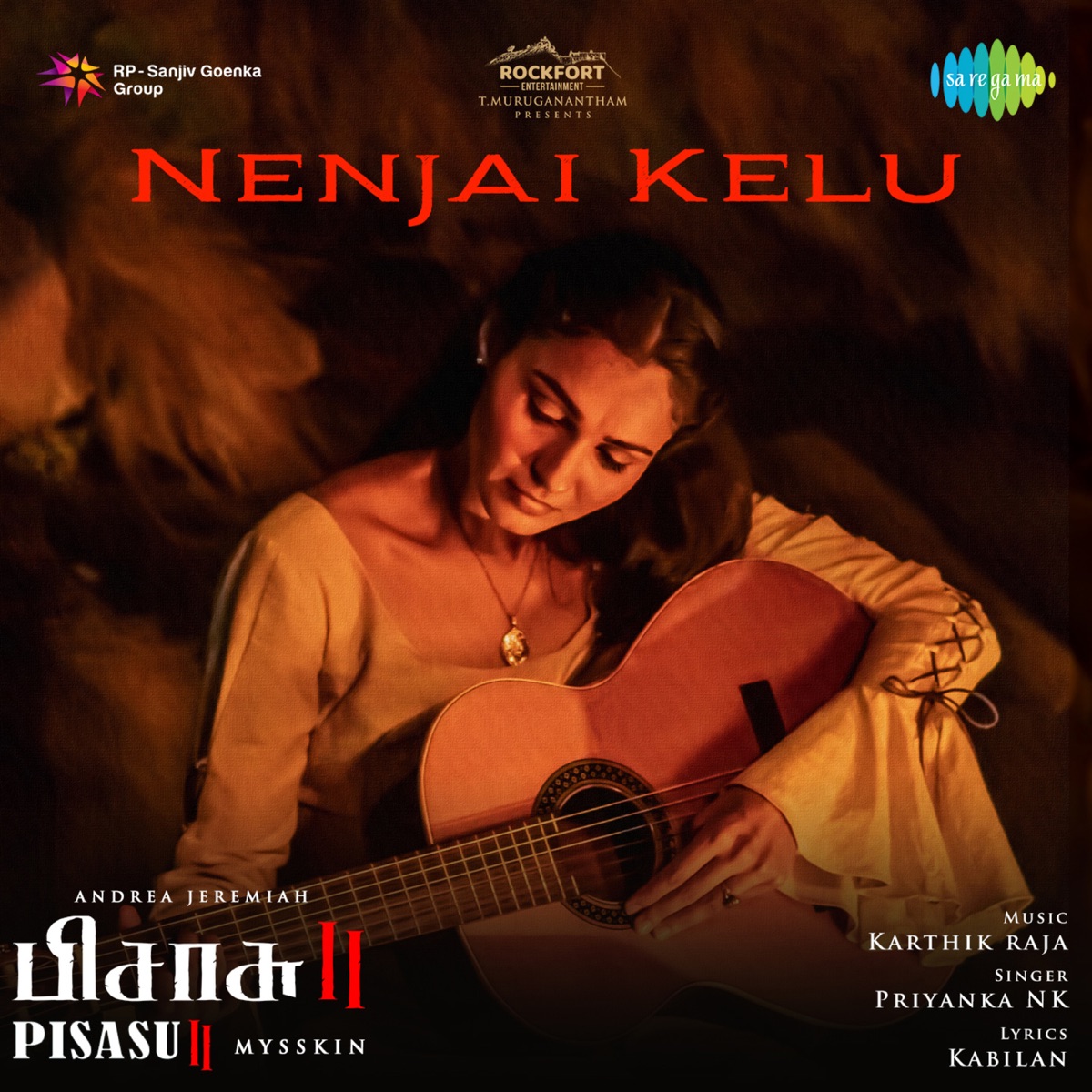 Nenjai Kelu (From " Pisachi 2") - Single by Priyanka NK, Karthik Raja & Kabilan album cover