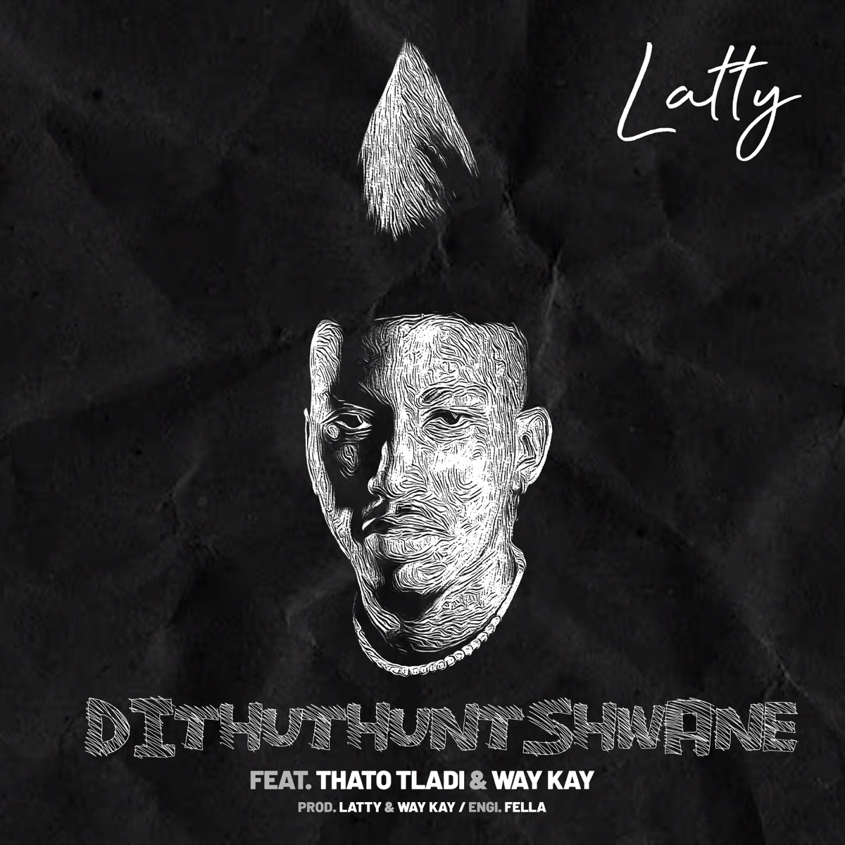 Dithuthuntshwane (feat. Thato Tladi & Way Kay BW) - Single by LATTY album cover