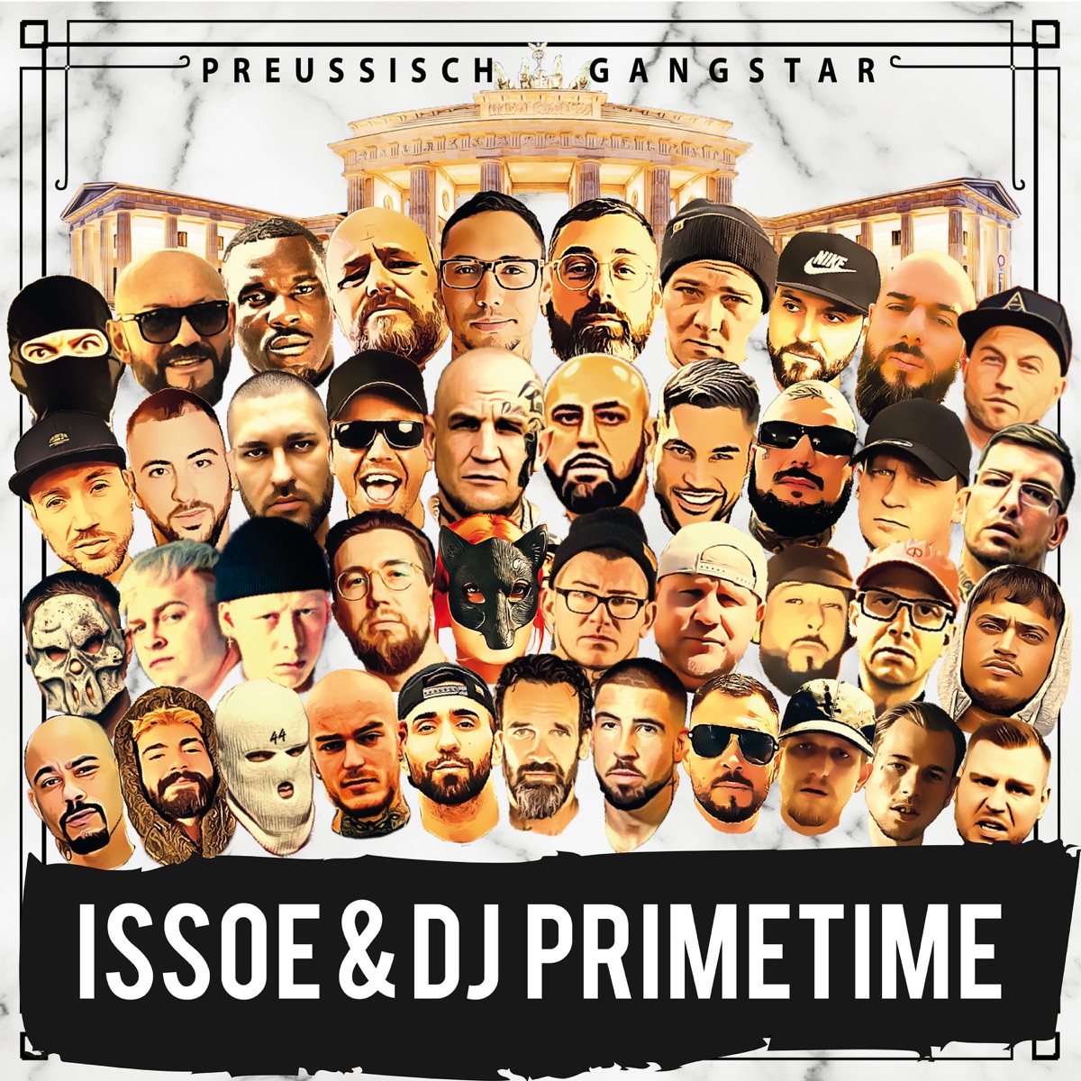 Klapperschlange - Single by Issoe, DJ Primetime & Preussisch Gangstar album cover