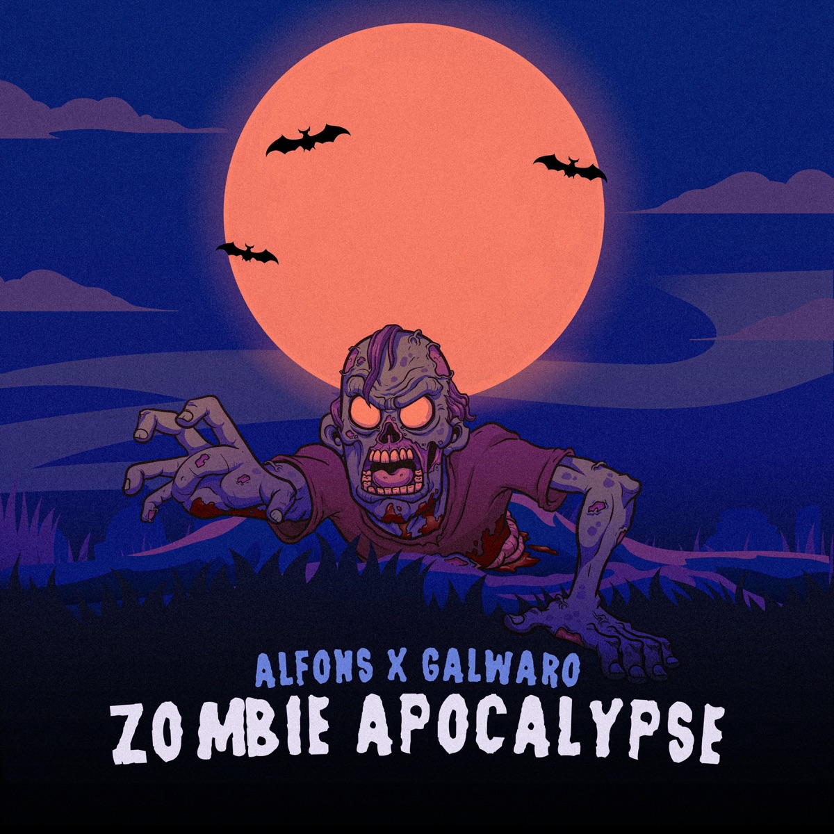 Zombie Apocalypse - Single by Alfons & Galwaro album cover