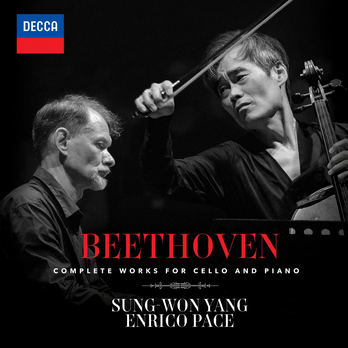 Beethoven: The Complete Works for Cello and Piano by Sung-Won Yang & Enrico Pace album cover