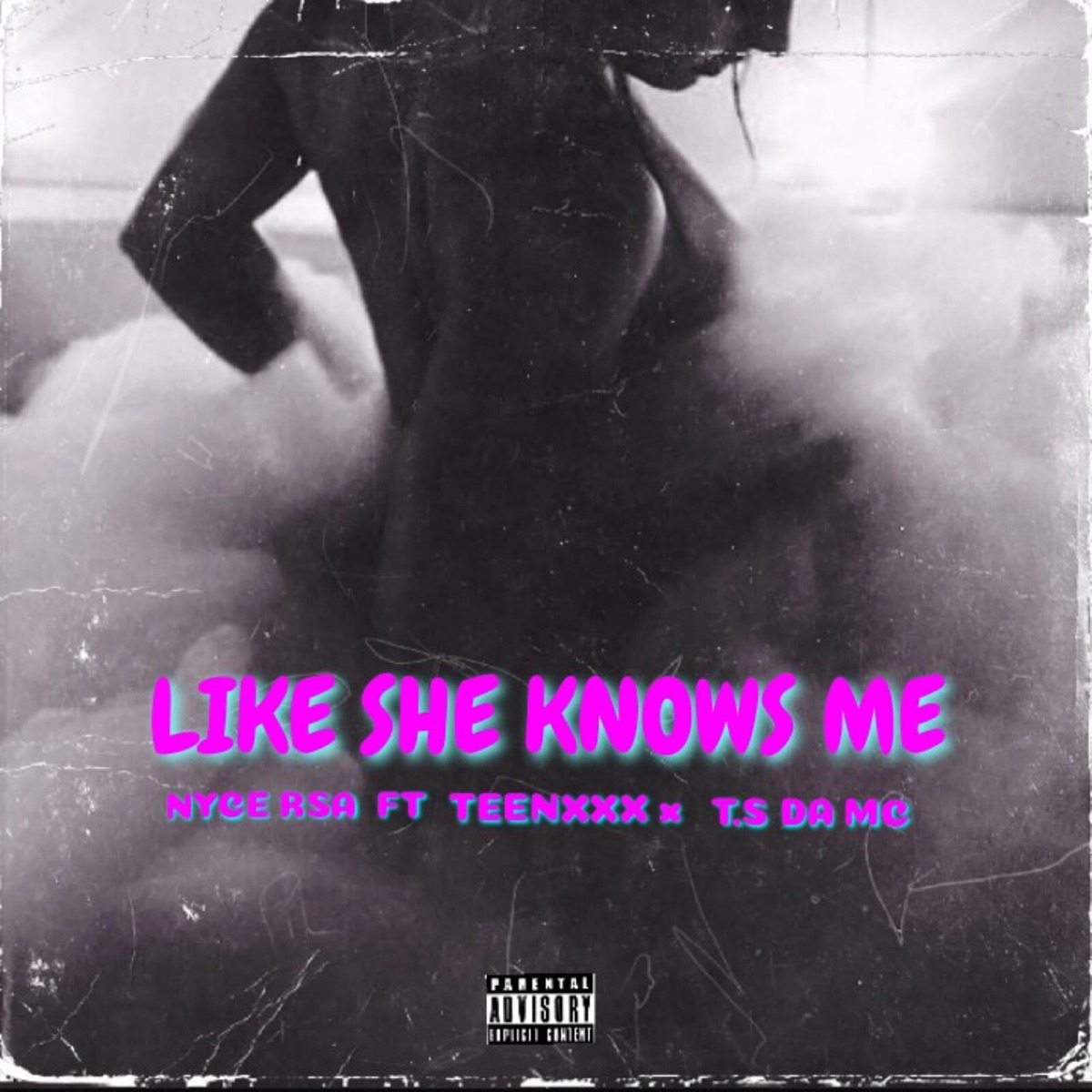 Like She Knows Me - Single (feat. TEENXXX & T.S Da MC) - Single by Nyce RSA album cover