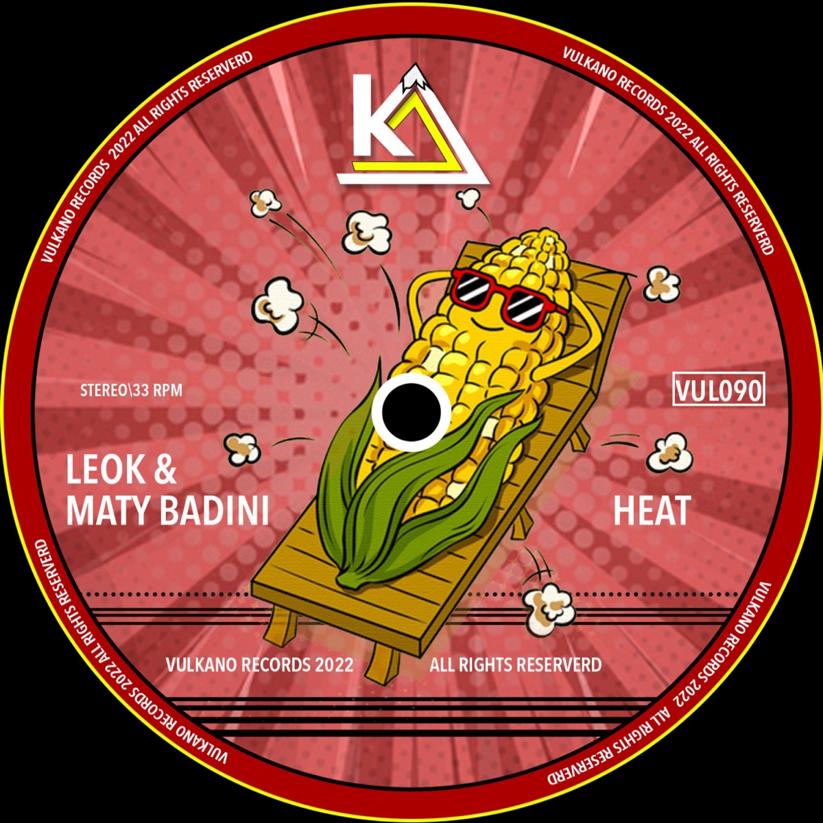 Heat - Single by LeoK & Maty Badini album cover