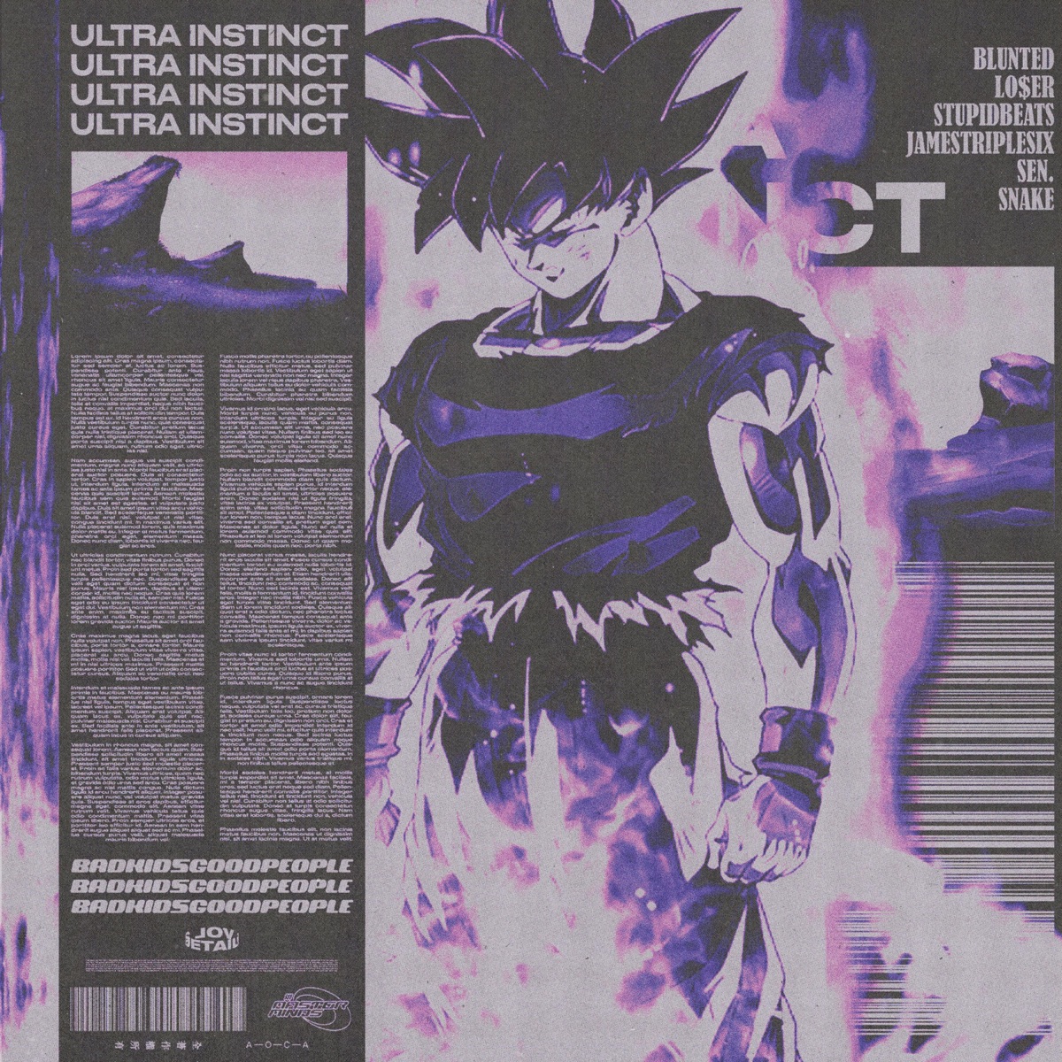 ULTRA INSTINCT by BadKidsGoodPeople album cover
