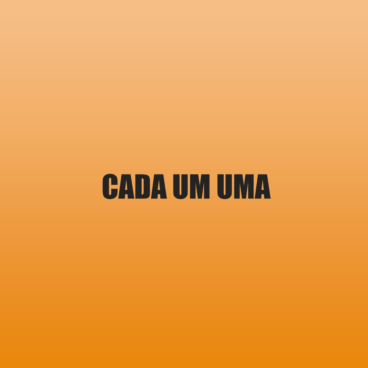 Cada Um Uma (feat. Mc Pedrin do Engenha) - Single by DJ KR3 album cover