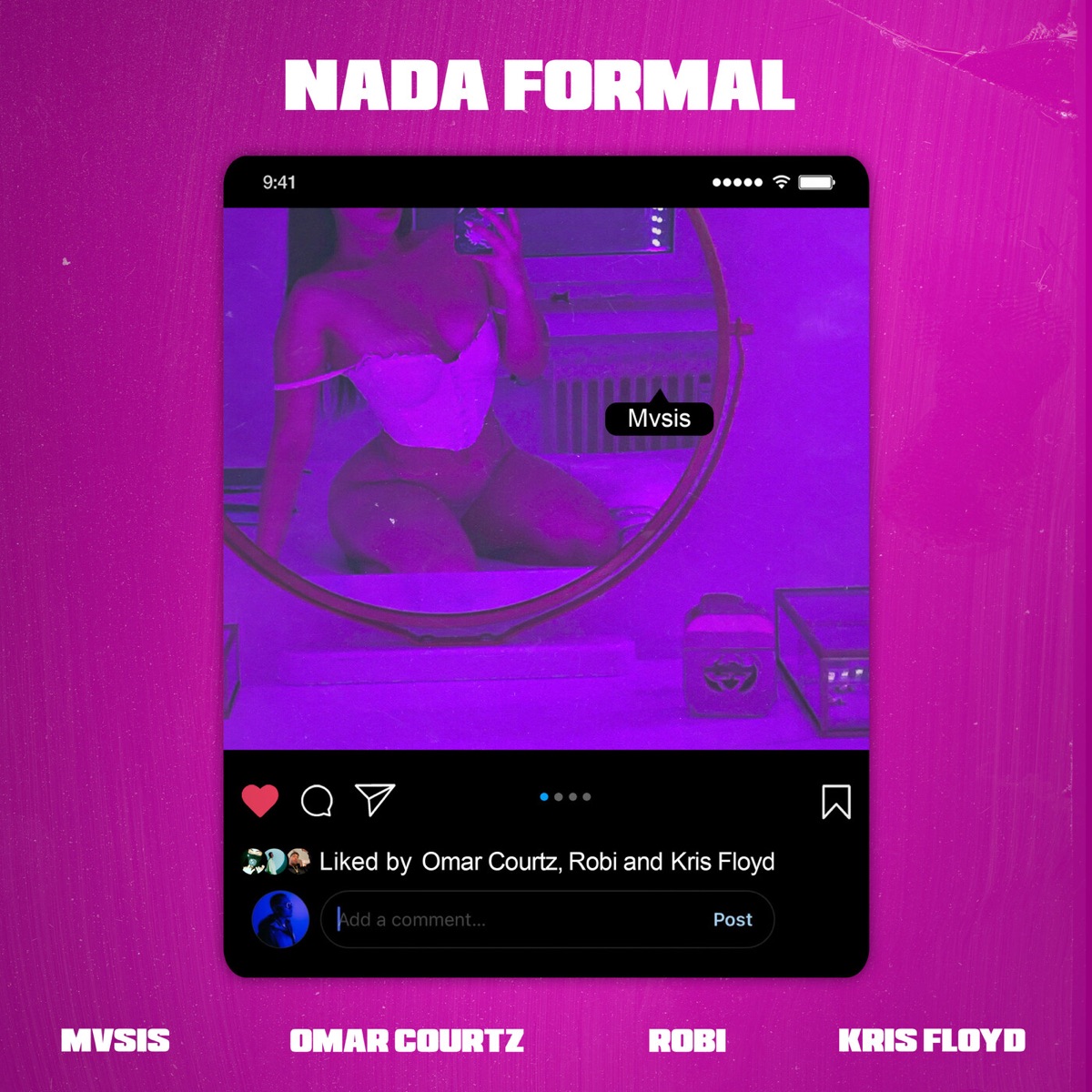 Nada Formal (feat. Kris Floyd) - Single by Mvsis, Omar Courtz & ROBI album cover artwork