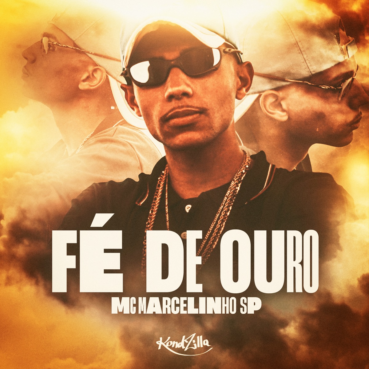 Fé de Ouro (feat. DJ David LP) - Single by MC Marcelinho SP album cover