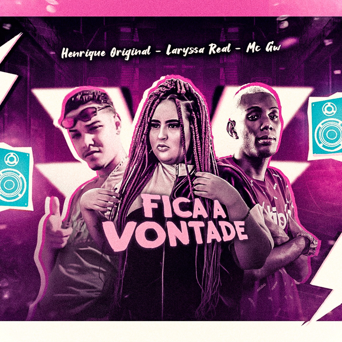 Fica a Vontade (feat. Diogo no Beat) - Single by Henrique Original, Laryssa Real & MC GW album cover