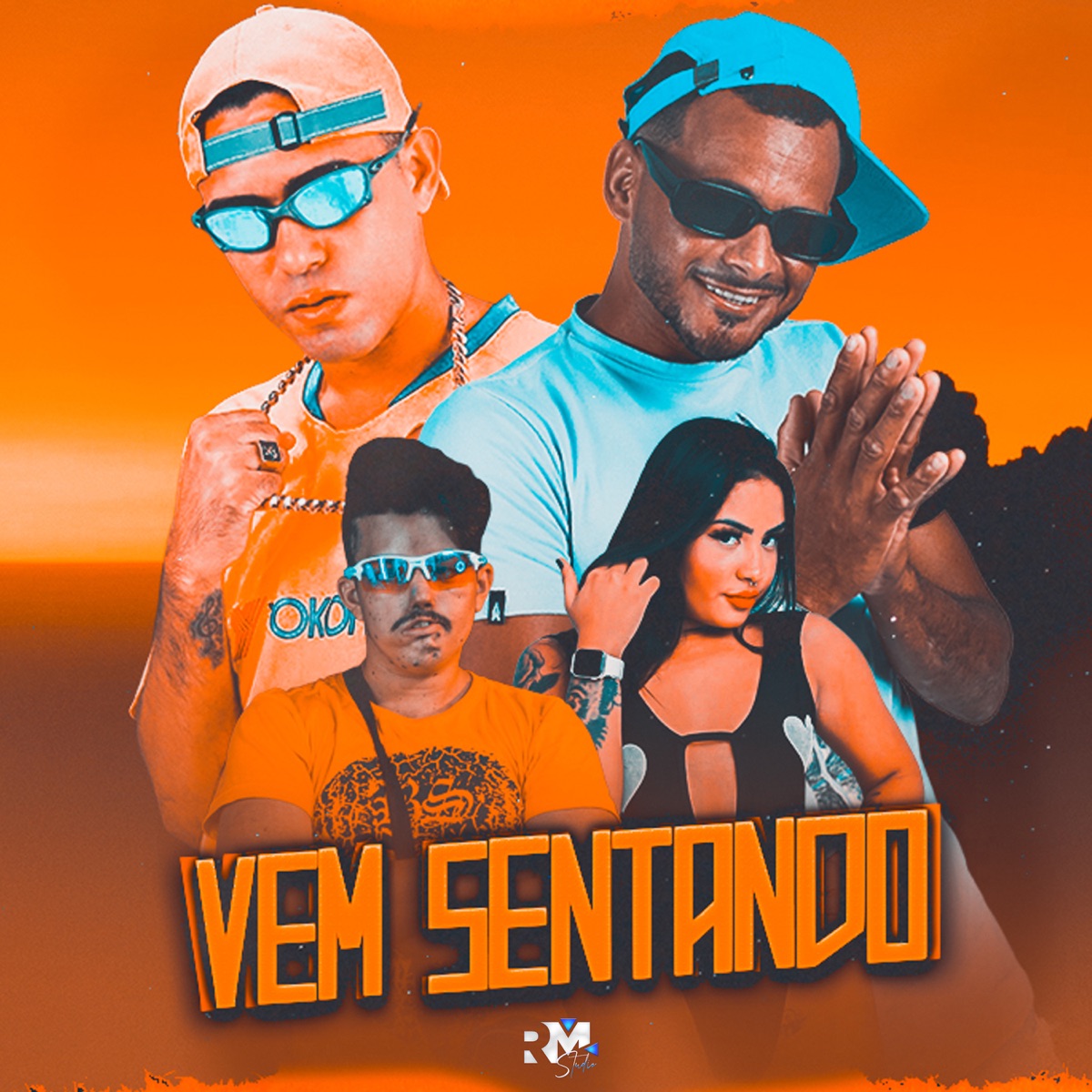 Vem Sentando (feat. mc joice) - Single by Mc Babu, MC Ch da Z.O & racine neto album cover