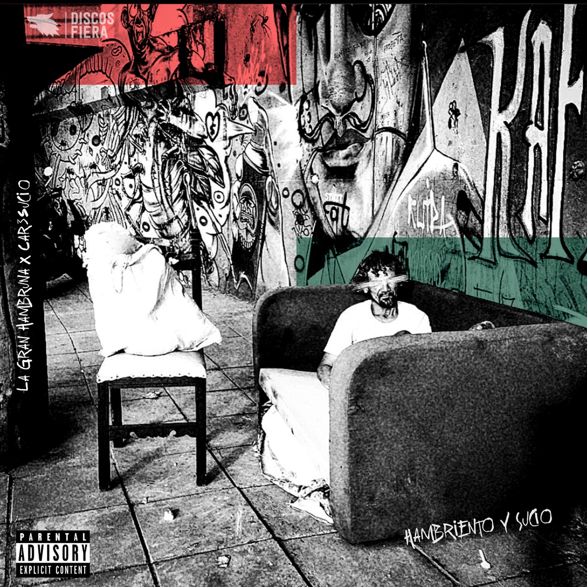 Hambriento y Sucio - EP by Car3sucio & La Gran Hambruna album cover