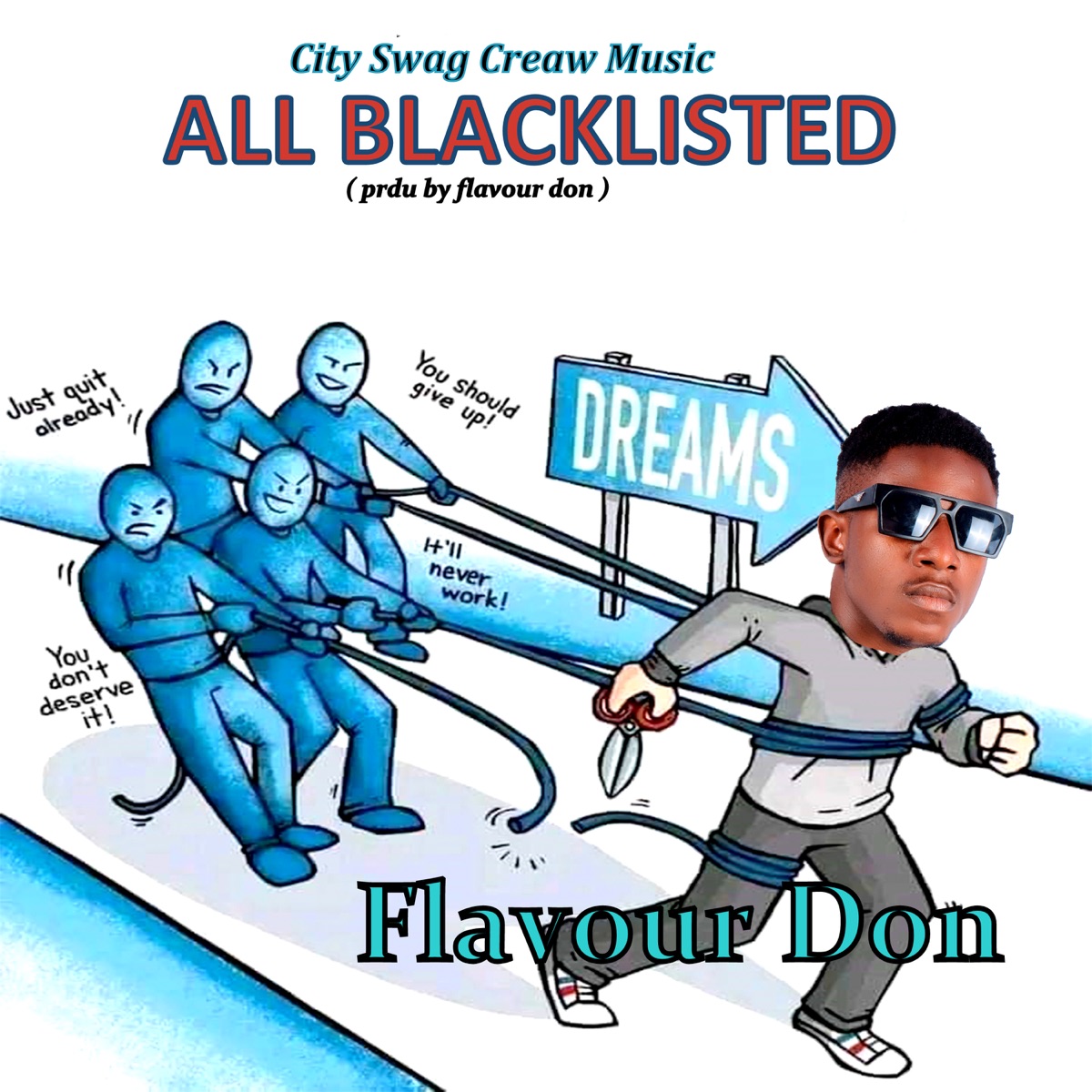 All Blacklisted - Single by Flavour Don album cover