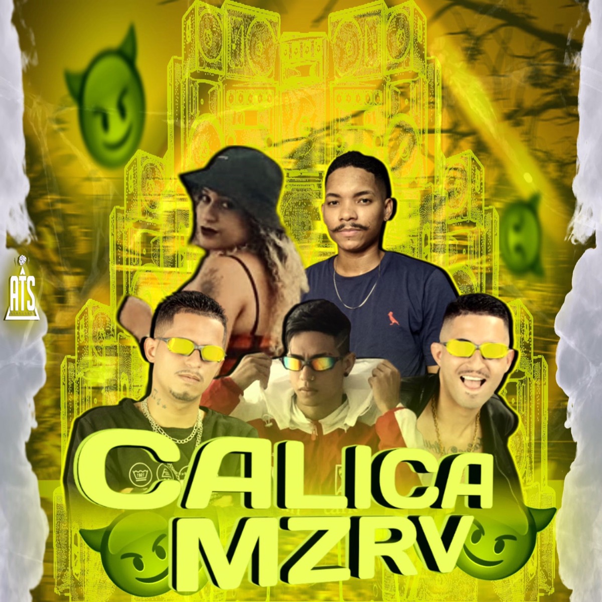 Calica Mzrv (feat. Mc Mask) - Single by MC Vert7, MC Mask Ta Pesado, Chefinhow & Mc Line album cover