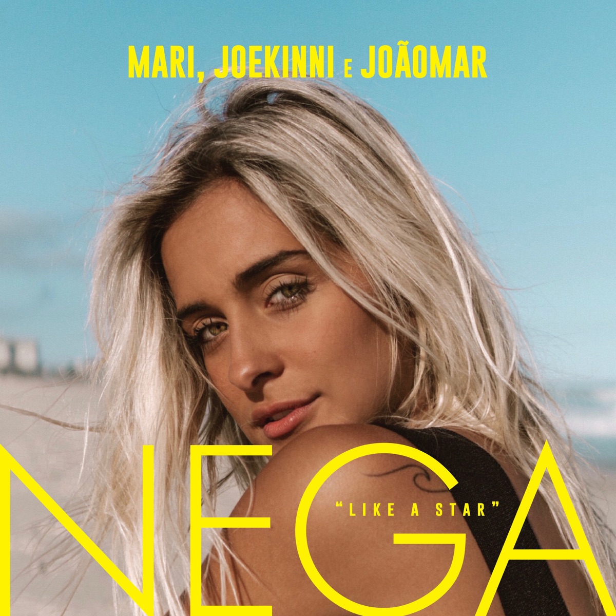 Nega - Like a Star - Single by Joe Kinni, João Mar & Mari Azevedo album cover
