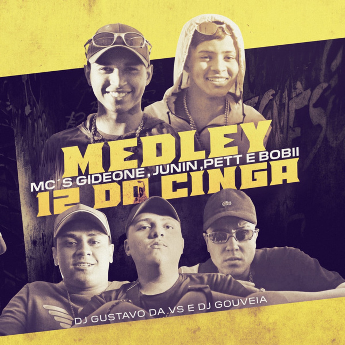 Medley 12 Do Cinga (feat. Pet & Bobii) - Single by DJ GUSTAVO DA VS, MC Gideone & Mc Junin album cover