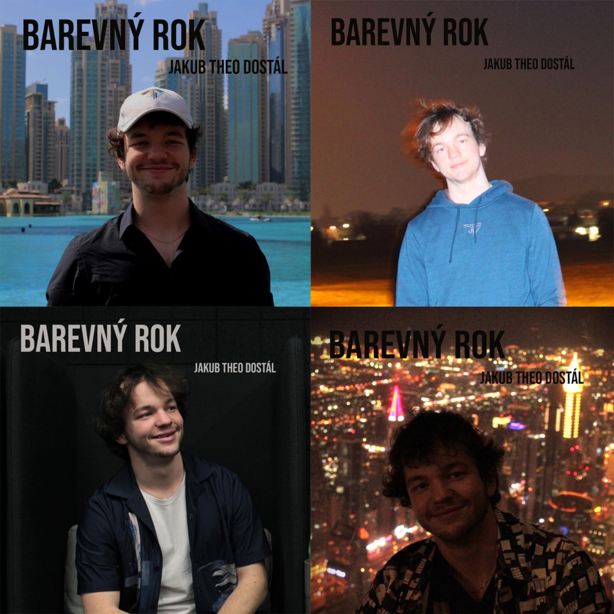 Barevný rok by Jakub Theo Dostál album cover