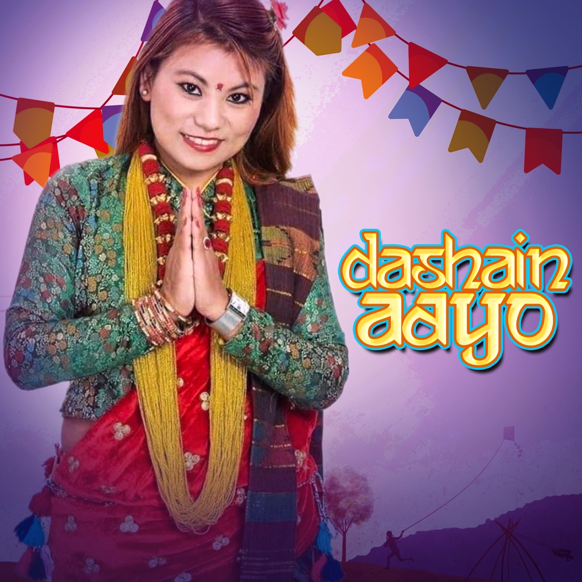 Dashain Aayo - EP by Amrita Lungeli Magar & Bibek Shrestha album cover