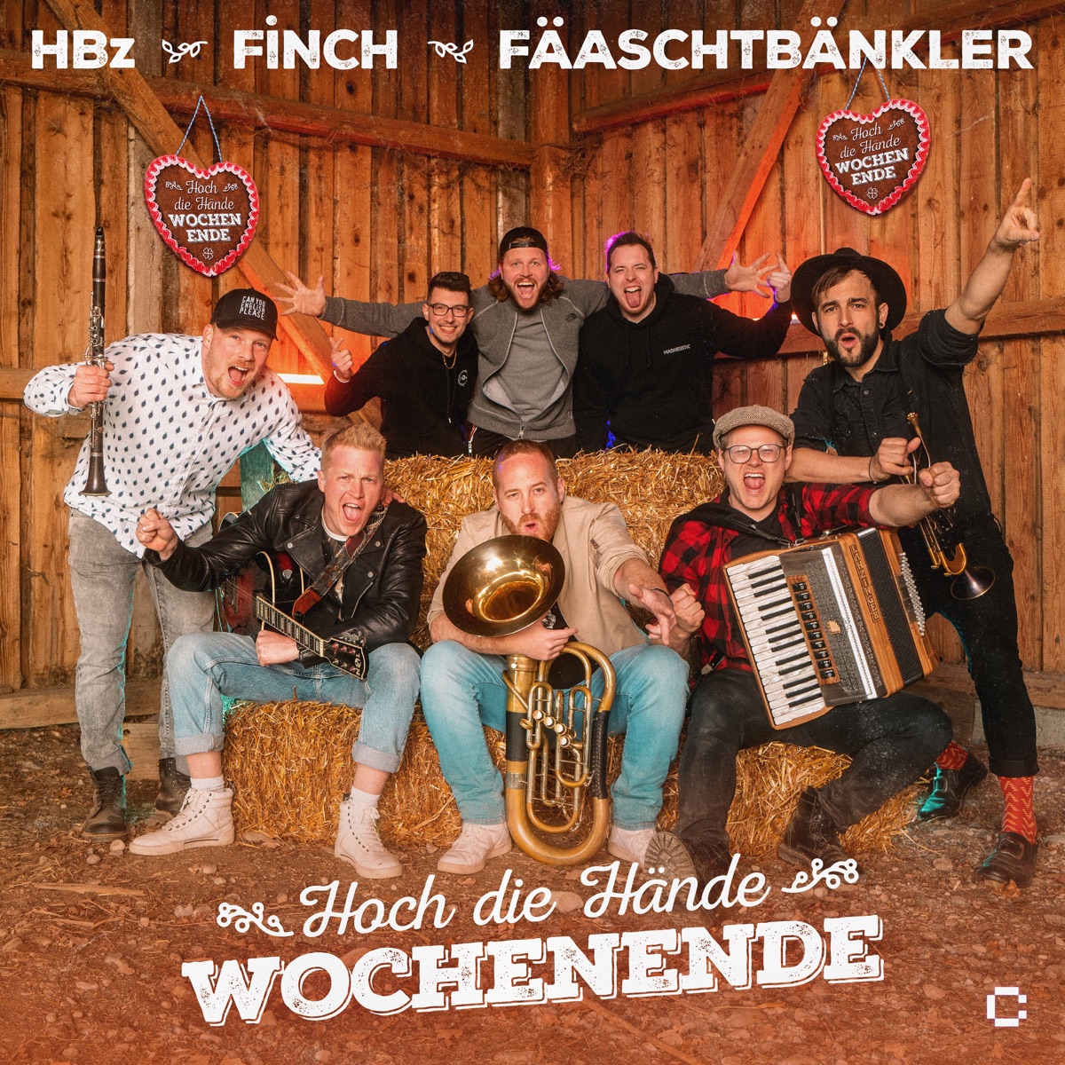 Hoch die Hände Wochenende - Single by HBz, FiNCH & Fäaschtbänkler album cover