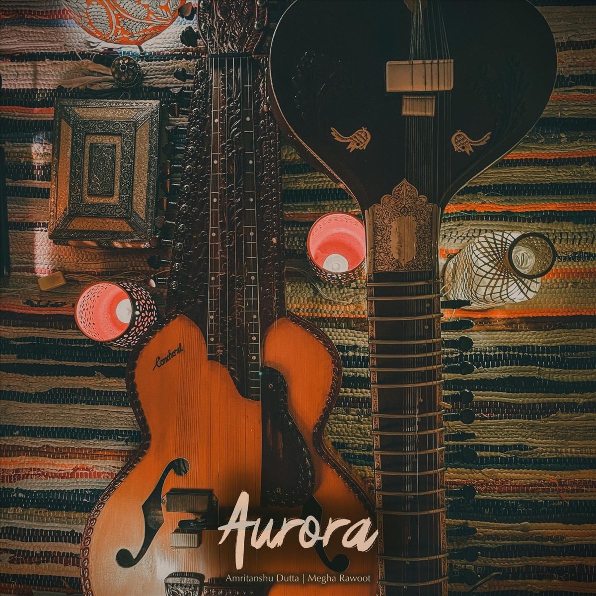 Aurora - Single by Amritanshu Dutta & Megha Rawoot album cover