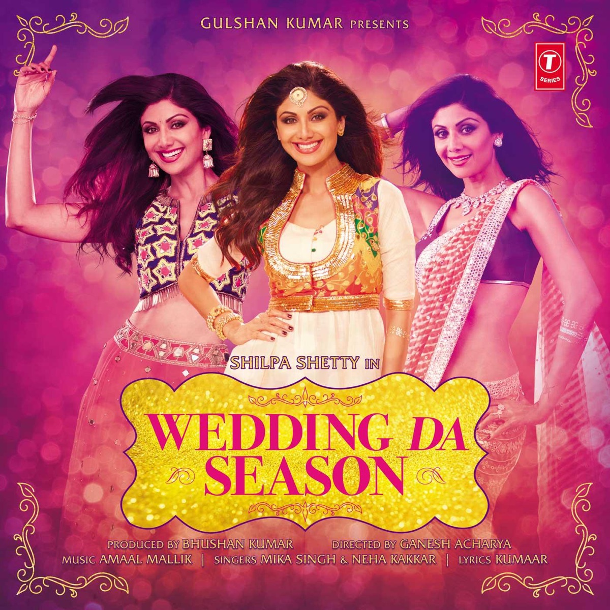 Wedding Da Season - Single by Mika Singh, Neha Kakkar & Amaal Mallik album cover