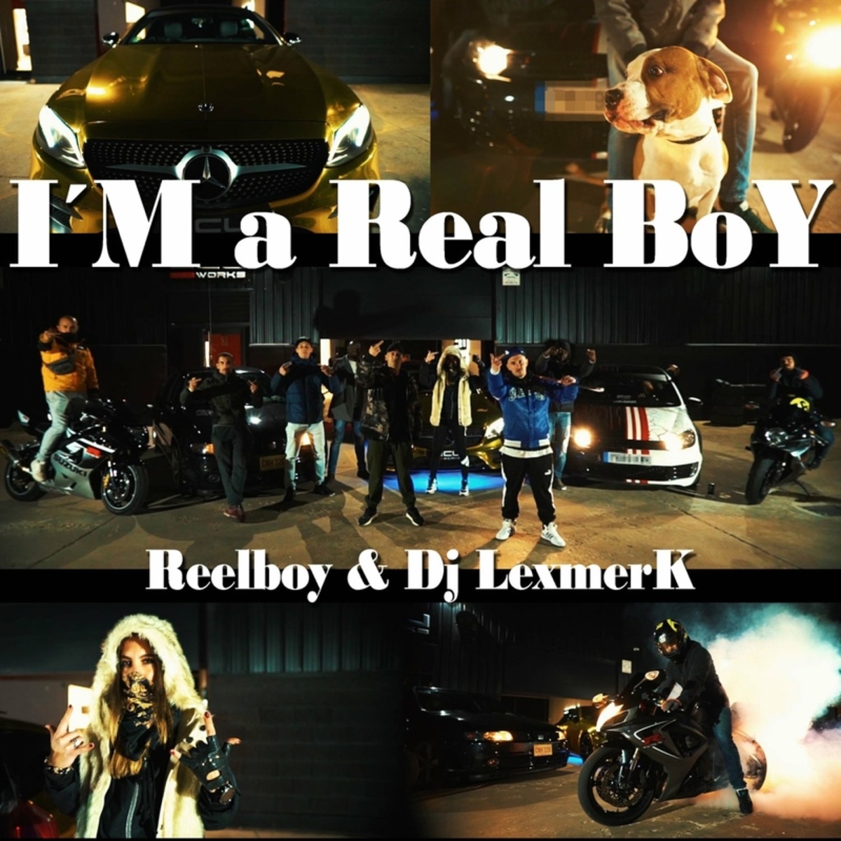 I'm a Real Boy - Single by Dj Lexmerk & Reelboy album cover