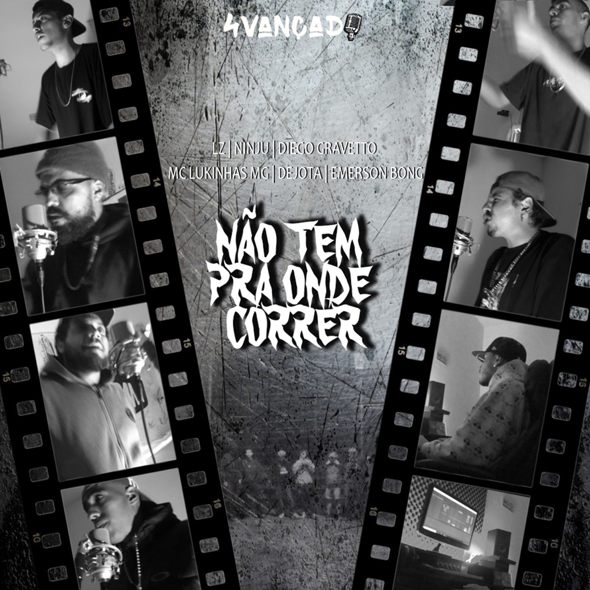 Não Tem pra Onde Correr (feat. Lz, Dejota, Diego Gravetto & Ninju) - Single by Emerson Bong & MC Lukinhas MG album cover