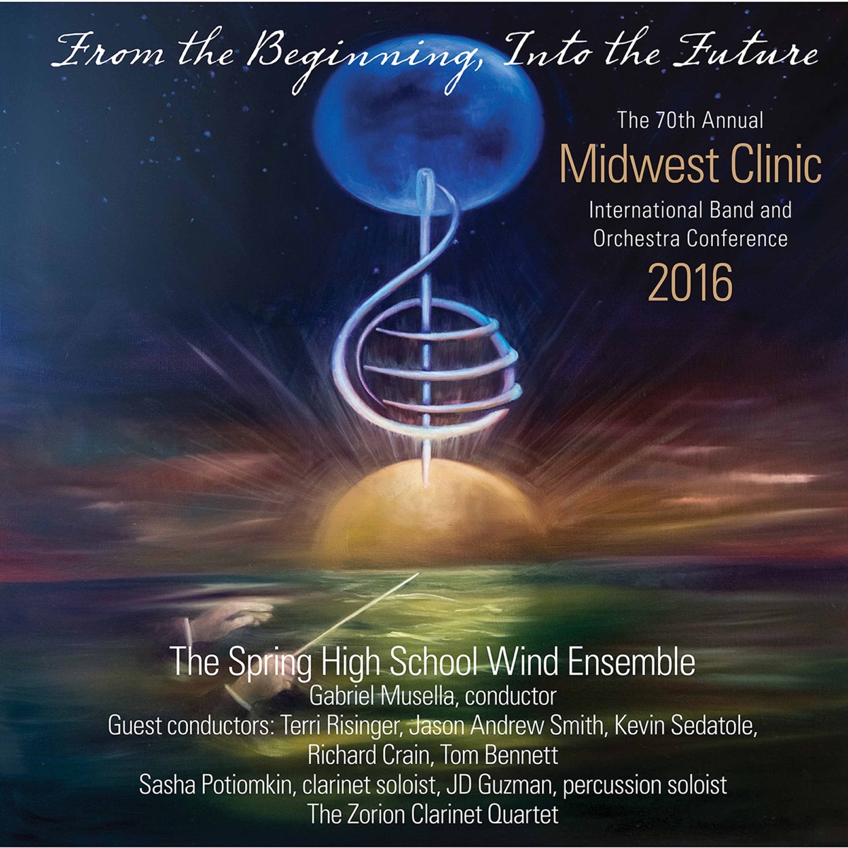 2016 Midwest Clinic: Spring High School Wind Ensemble (Live) by Spring High School Wind Ensemble & Gabriel Musella album cover