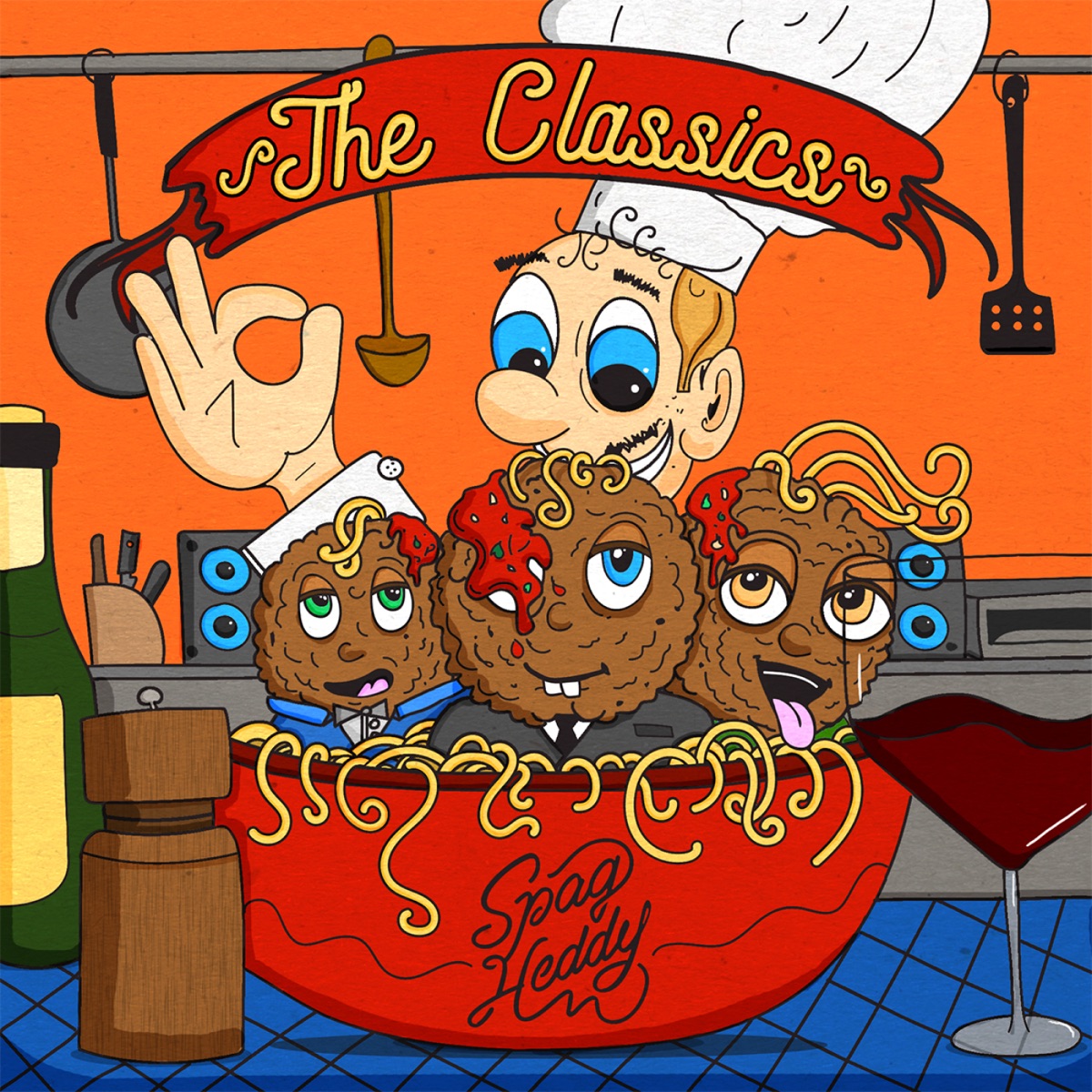 The Classics by Spag Heddy album cover