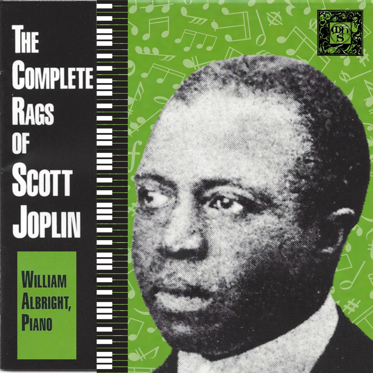 The Complete Rags of Scott Joplin by William Albright album cover