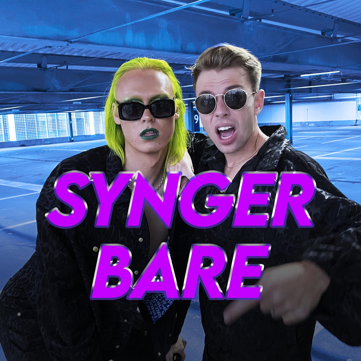 Synger bare (feat. Anders Theodor) - Single by Morten Münster album cover