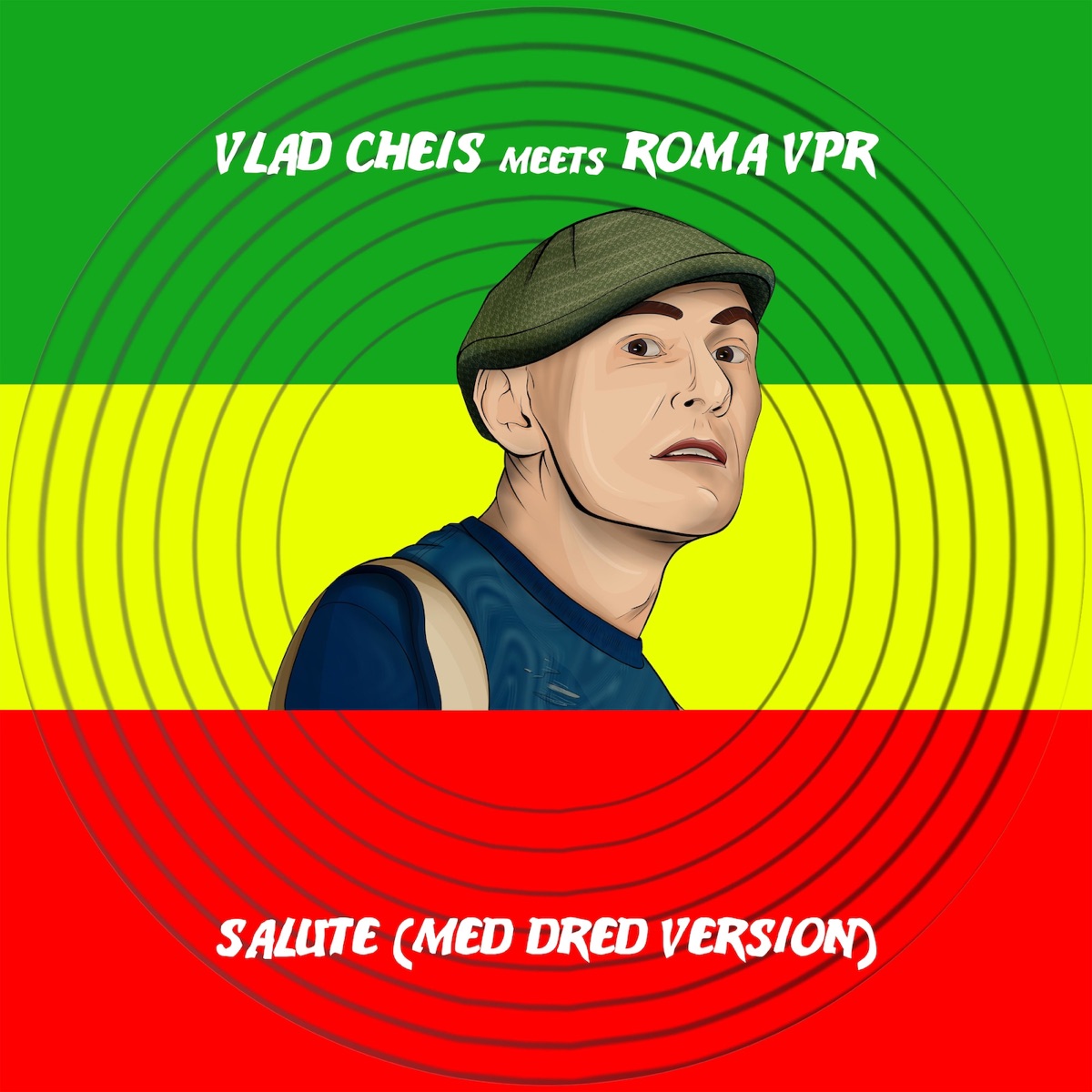 Salute (Med Dred Version) - Single by Vlad Cheis & Roma VPR album cover