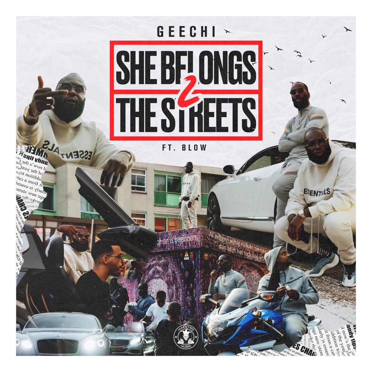 She Belongs 2 the Streets (feat. Blow) - Single by Geechi album cover