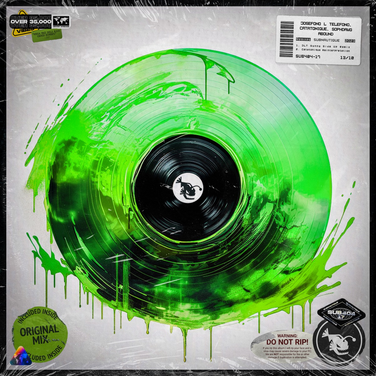 Abound (Remixes) - Single by Josefo, Catatonique & SophDawg album cover