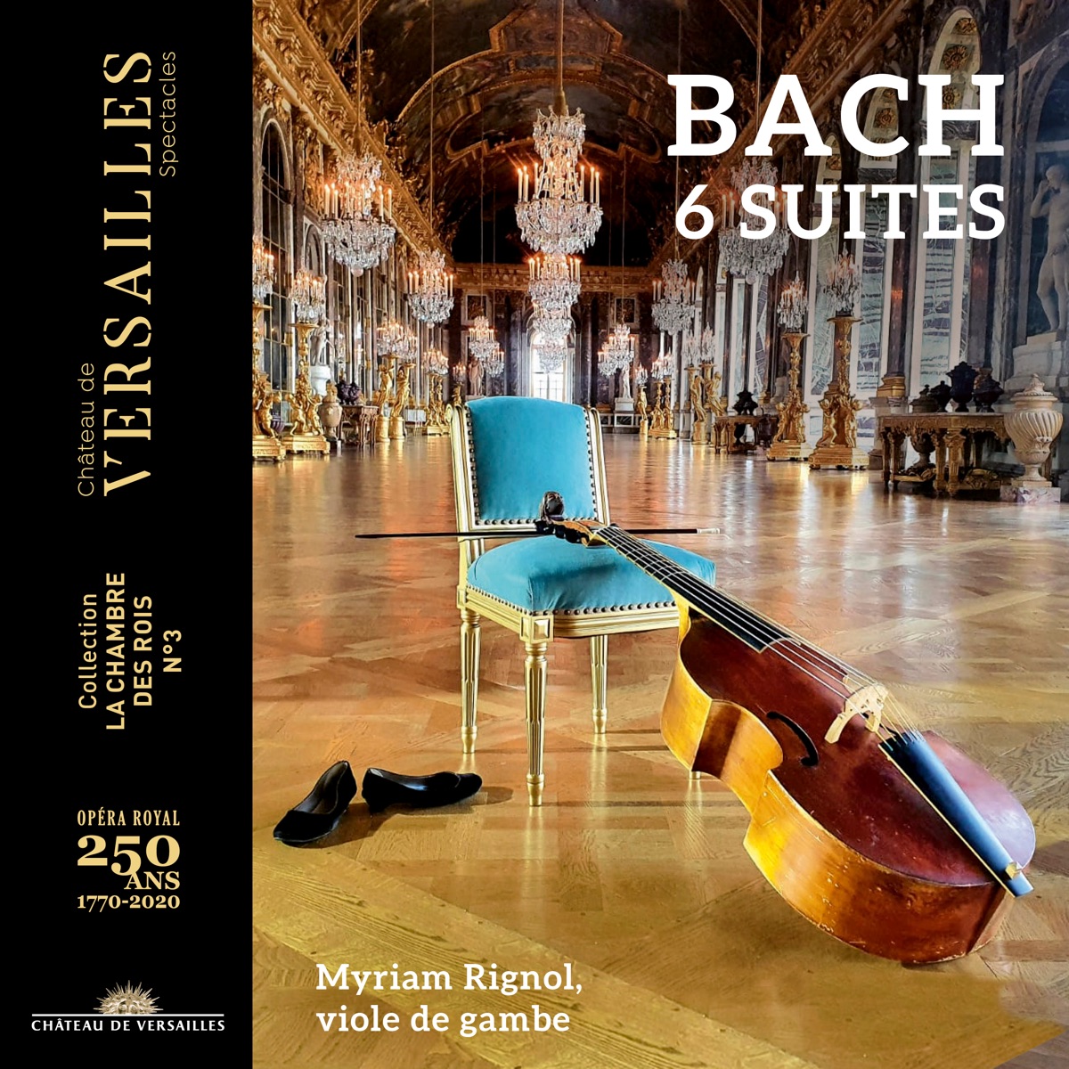Bach: 6 Suites by Myriam Rignol album cover