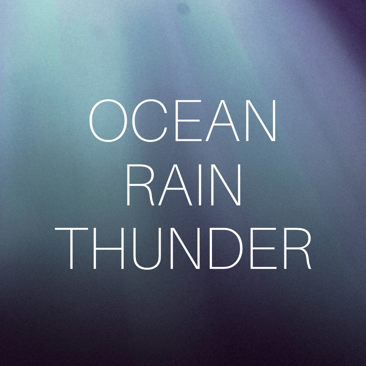 Ocean, Rain, Thunder Sounds: Soothing Nature Sounds for Sleeping, Relaxing, Calming, And Stress - EP by SleepTherapy album cover artwork