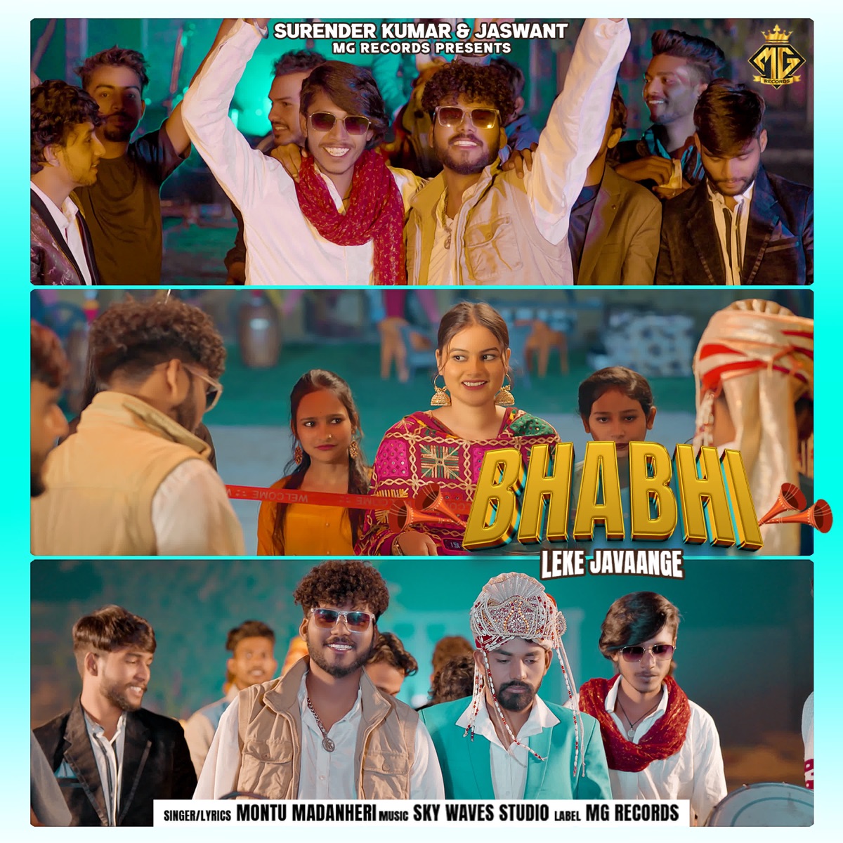 Bhabhi Leke Jaavenge - Single by Montu Madanheri album cover
