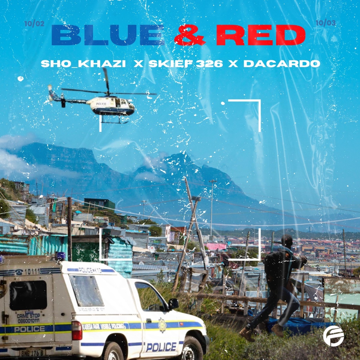 Blue & Red (feat. Sho Khazi & Dacardo) - Single by Skief 326 album cover