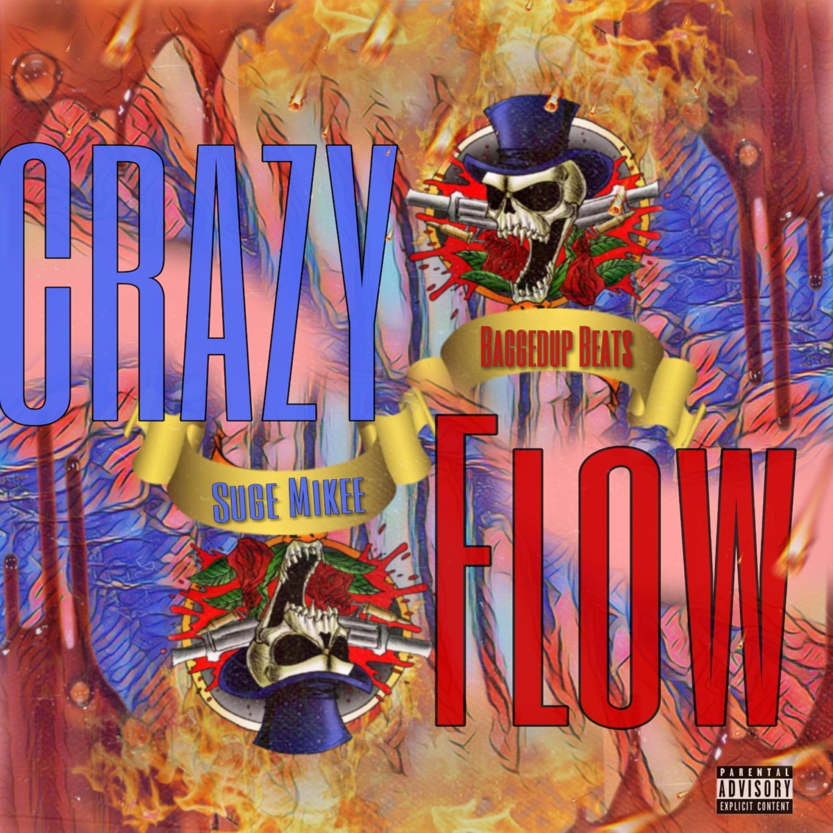 Crazy Flow (feat. Baggedup beats) - Single by Suge Mikee album cover