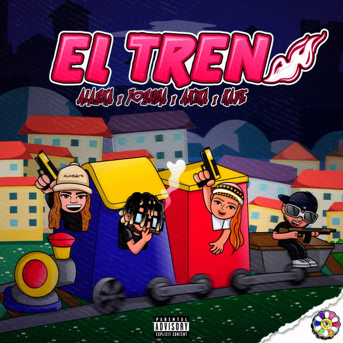 El tren (feat. Yoshua, Kade & Ak!ra) - Single by Alaska young album cover