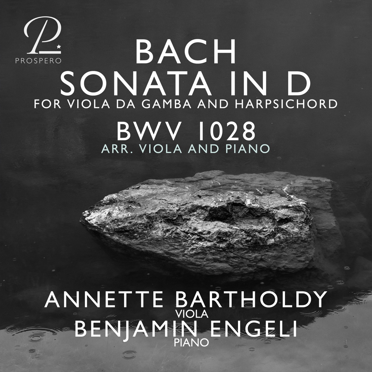 Sonata for Viola da Gamba in D Major, BWV 1028 (Arr. for Viola and Piano by Ernst-Günter Heinemann) - EP by Annette Bartholdy & Benjamin Engeli album cover