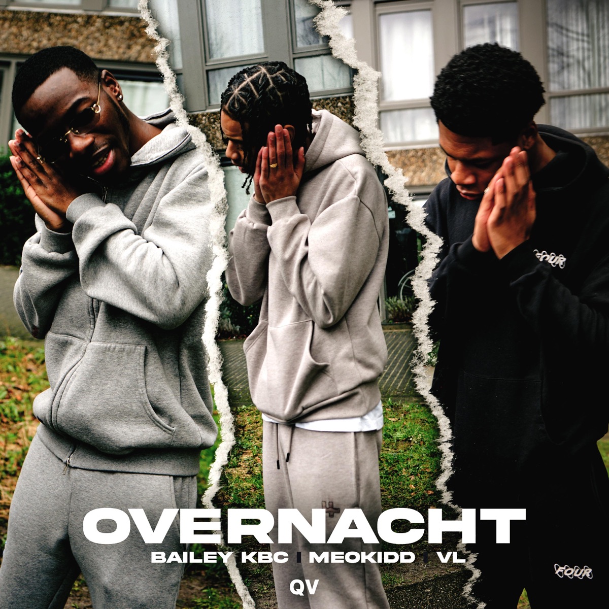 Overnacht (feat. VL) - Single by MeoKidd & Bailey KBC album cover